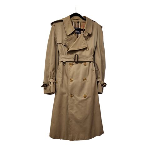 pre owned Burberry trench coat